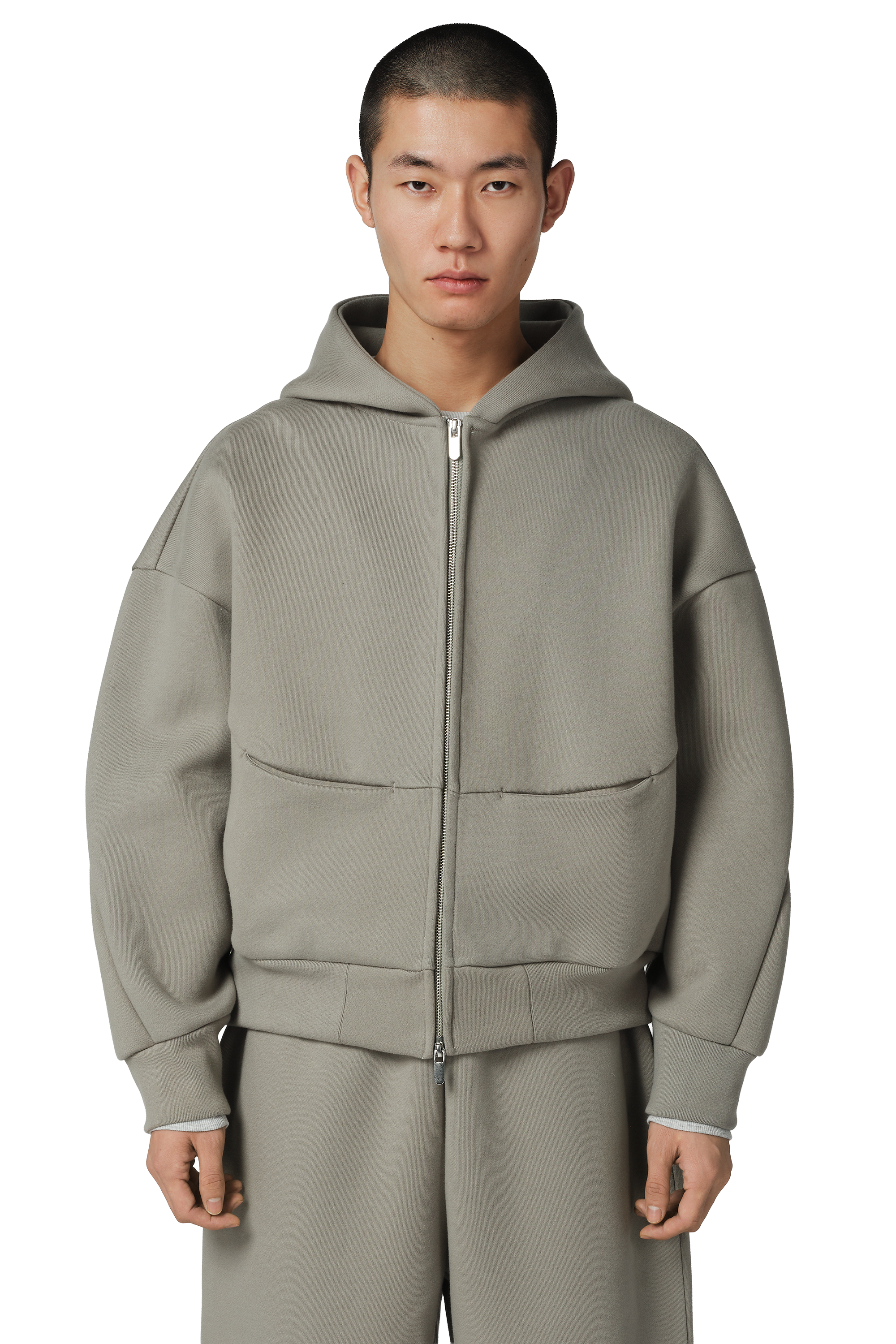 sculptor Praying Hoodie(Ash sage)セットアップ Arc 180 V2 Zip Hoodie in Ash Sage