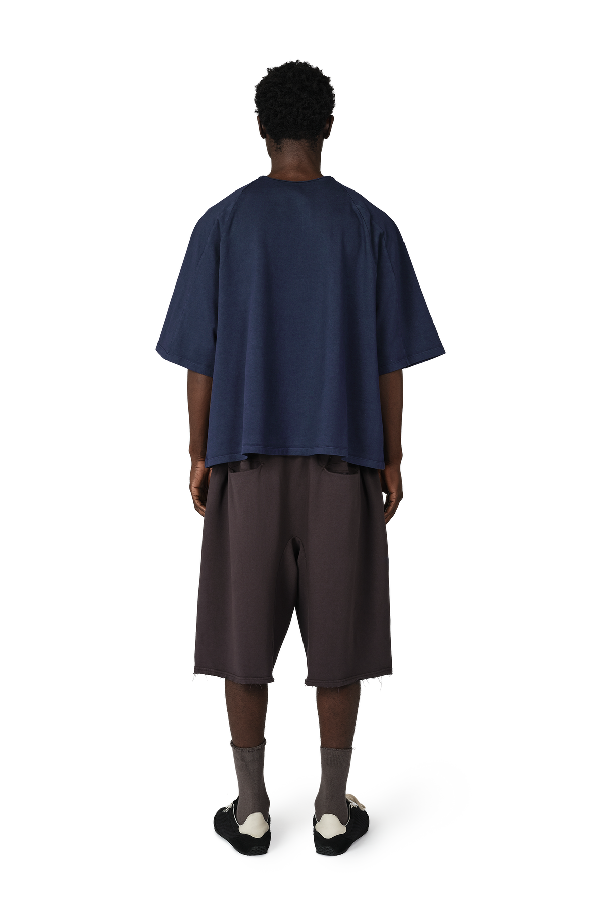 Box Cut Tee in Ink