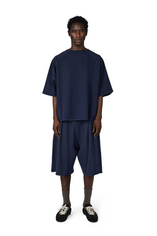 ボックスカットTシャツ(インク)