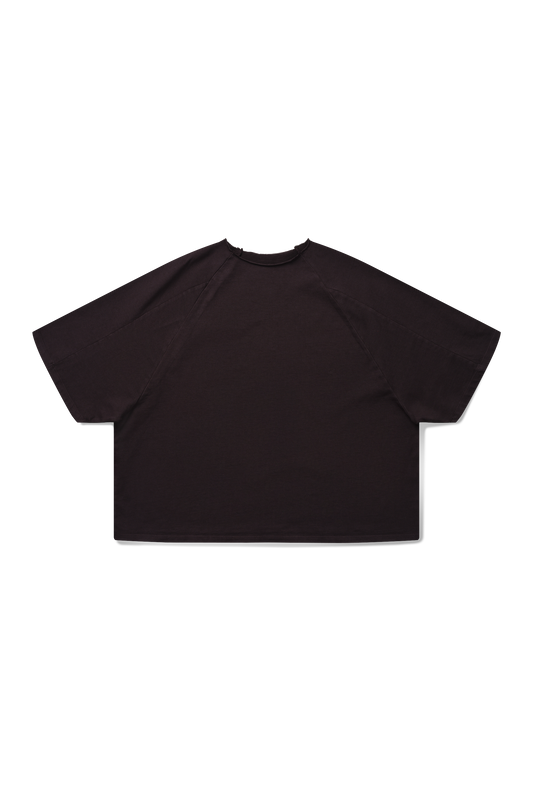 Box Cut Tee in Cave