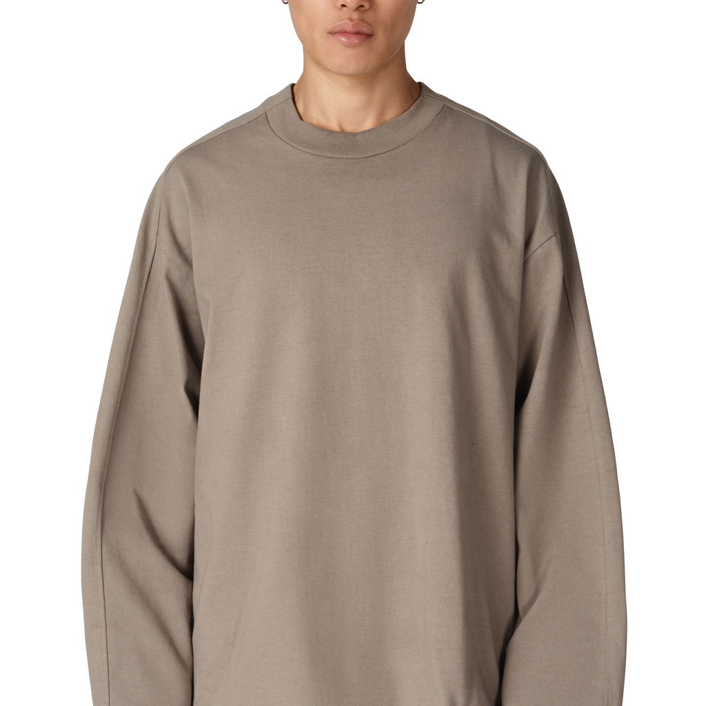 D7 Studio Long Sleeve Tee in Cement – Seventh