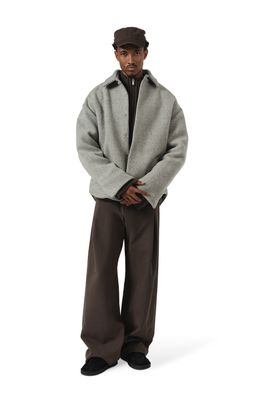 Wool Cove Jacket in Cloud