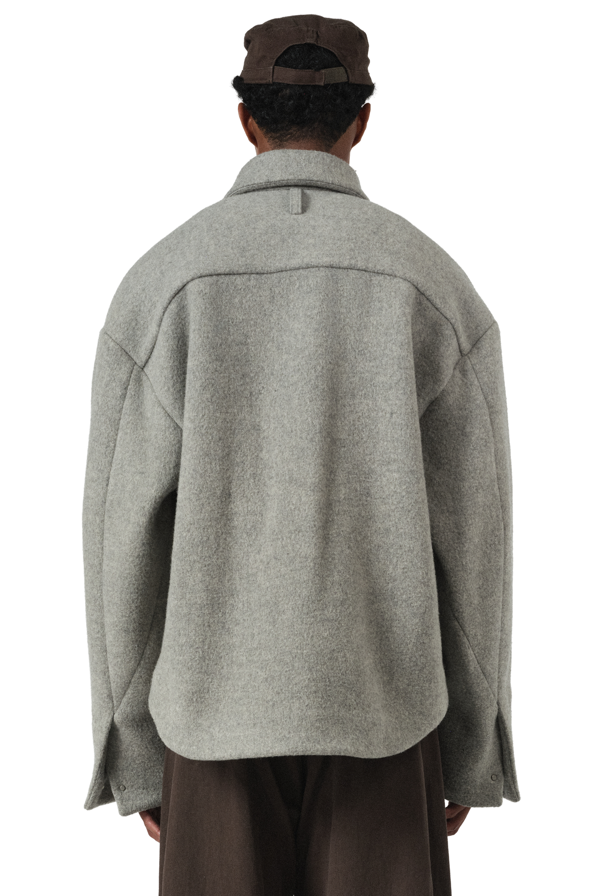 Wool Cove Jacket in Cloud