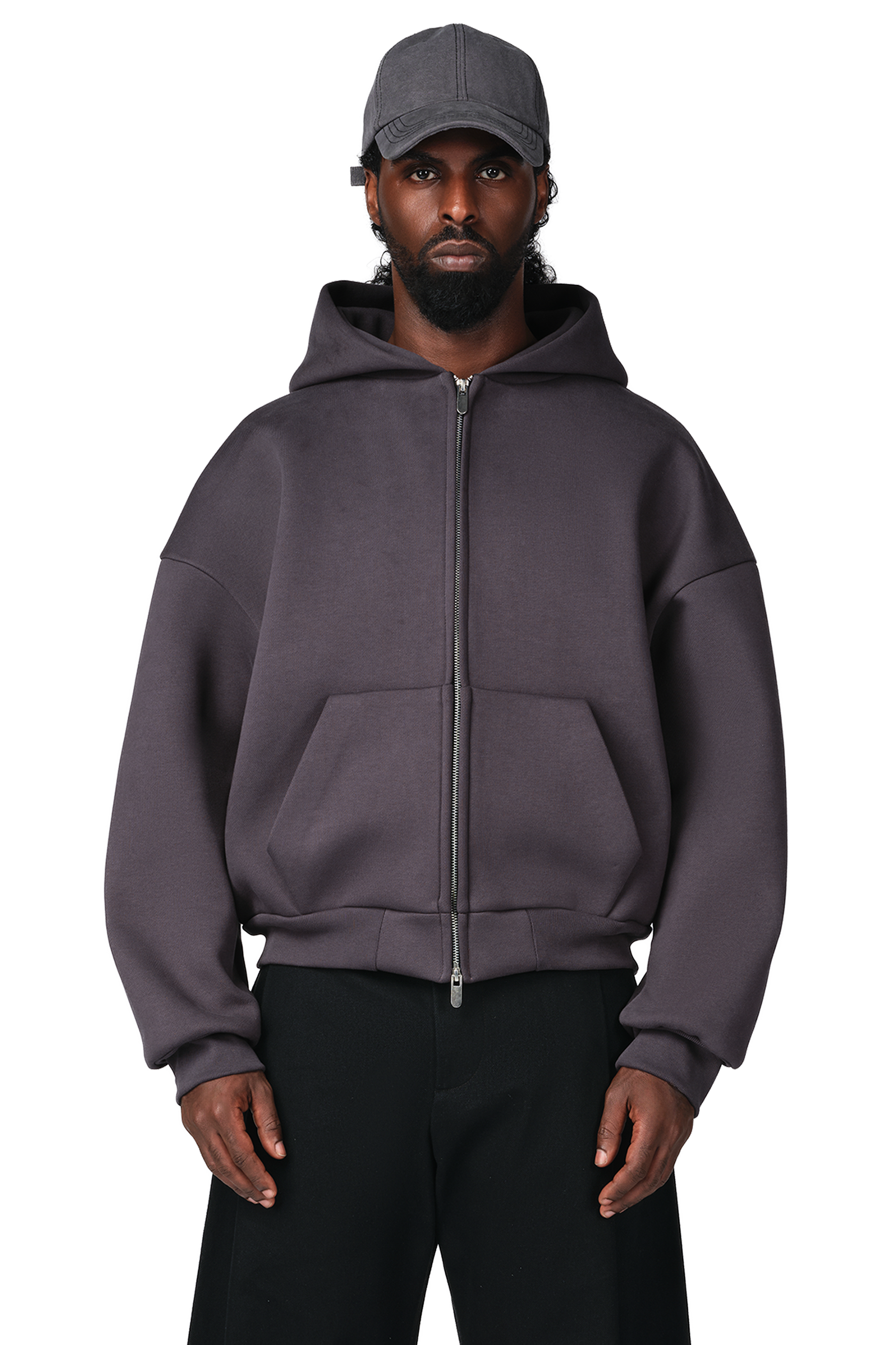 V2 Zipped Hoodie in Fujisusutake | Mens Tracksuit Hoodies