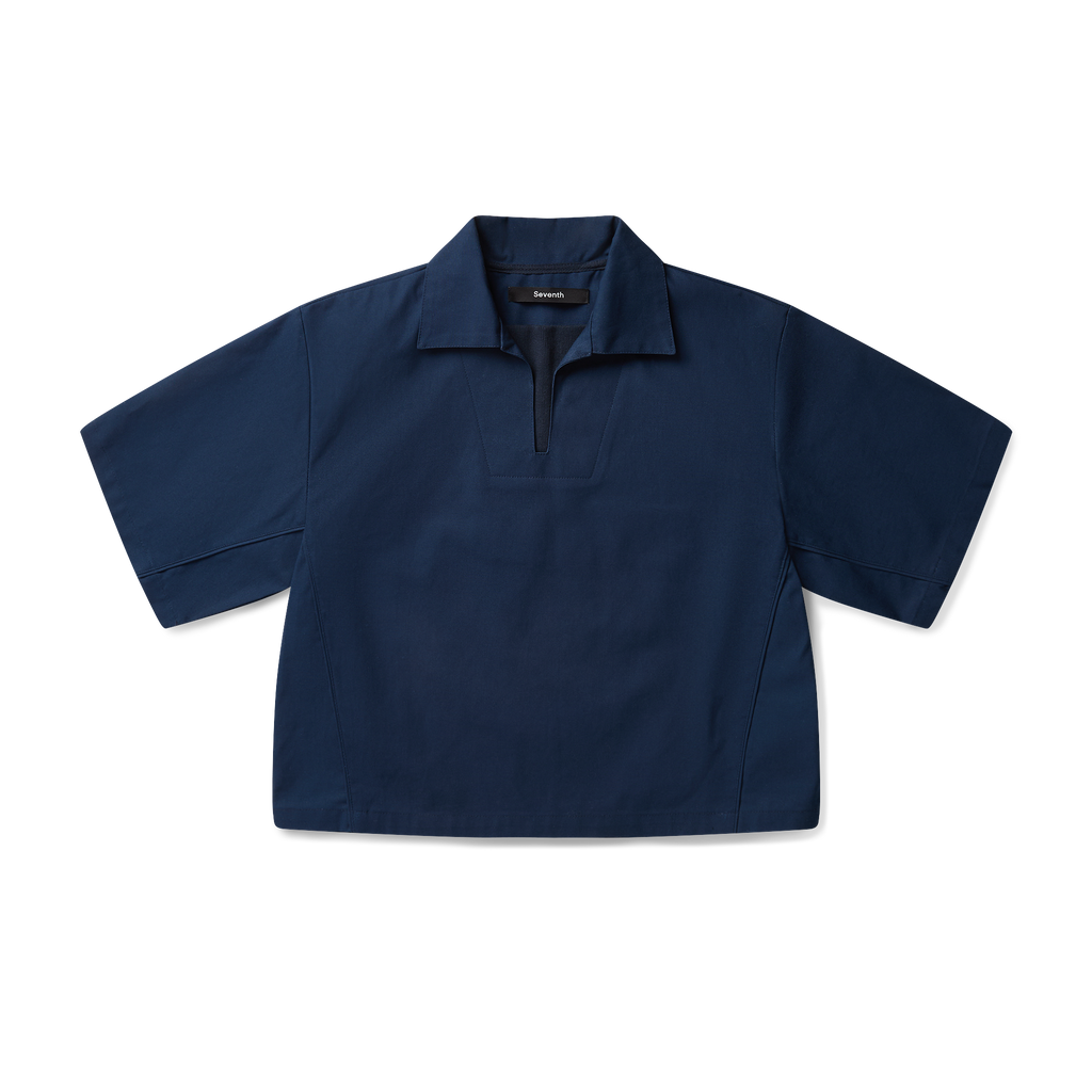 ウェア Seventh Football Box Polo in Off White Football Box Polo in Ink