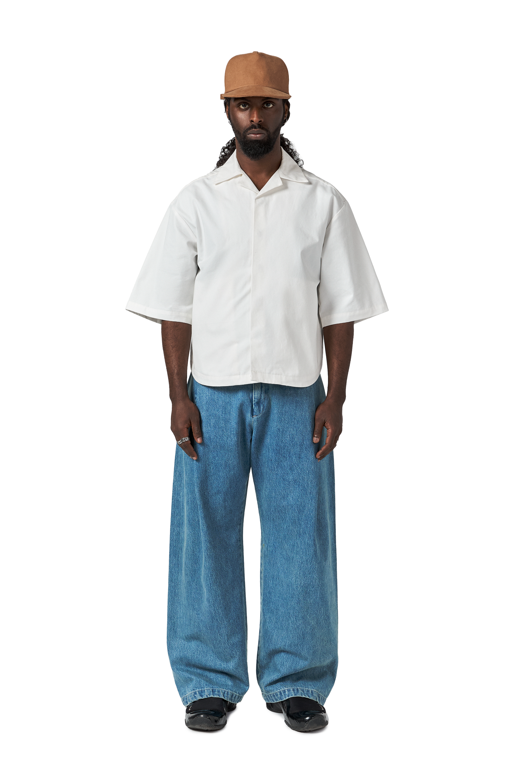 M5 Cuban Collar Shirt in Dove