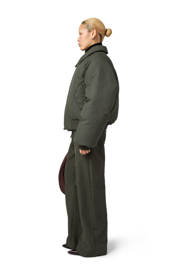 Canvas Aero Coat in Thyme