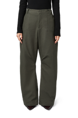 Canvas Workwear Pant in Thyme