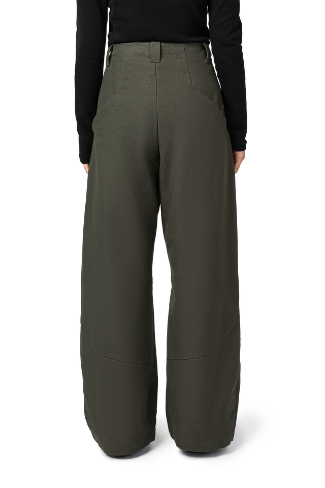 Canvas Workwear Pant in Thyme