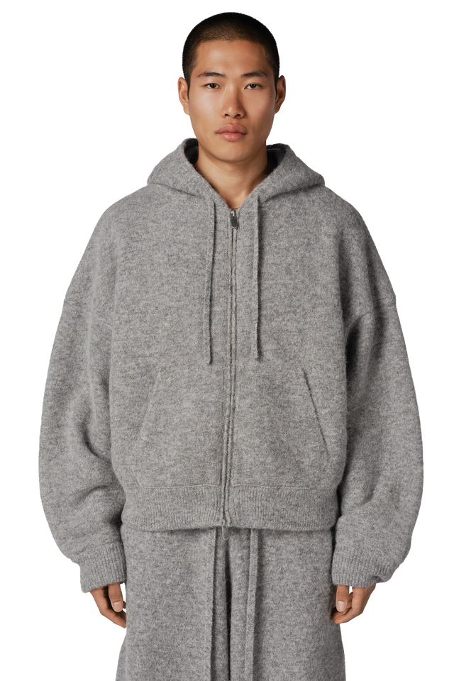 Alpaca Knit V2 Jacket in Alpaca Cloud