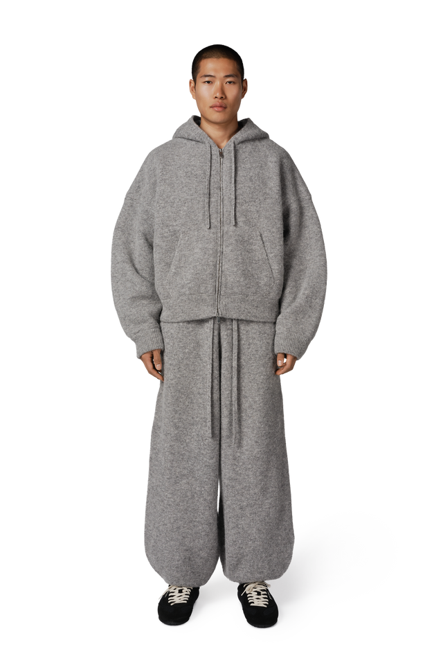 Alpaca Knit V2 Jacket in Alpaca Cloud