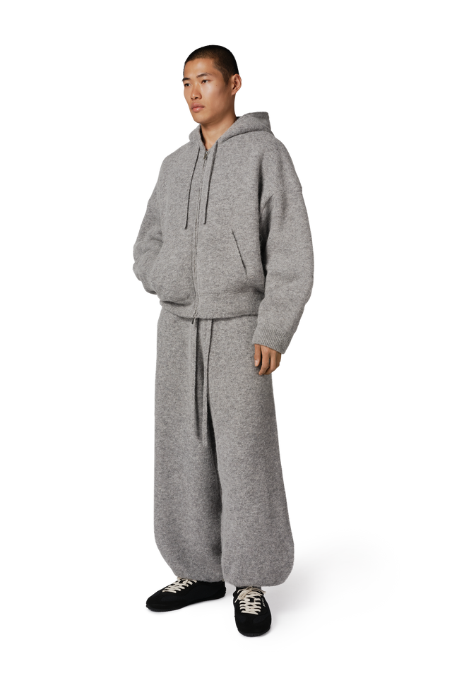 Alpaca Knit V2 Jacket in Alpaca Cloud