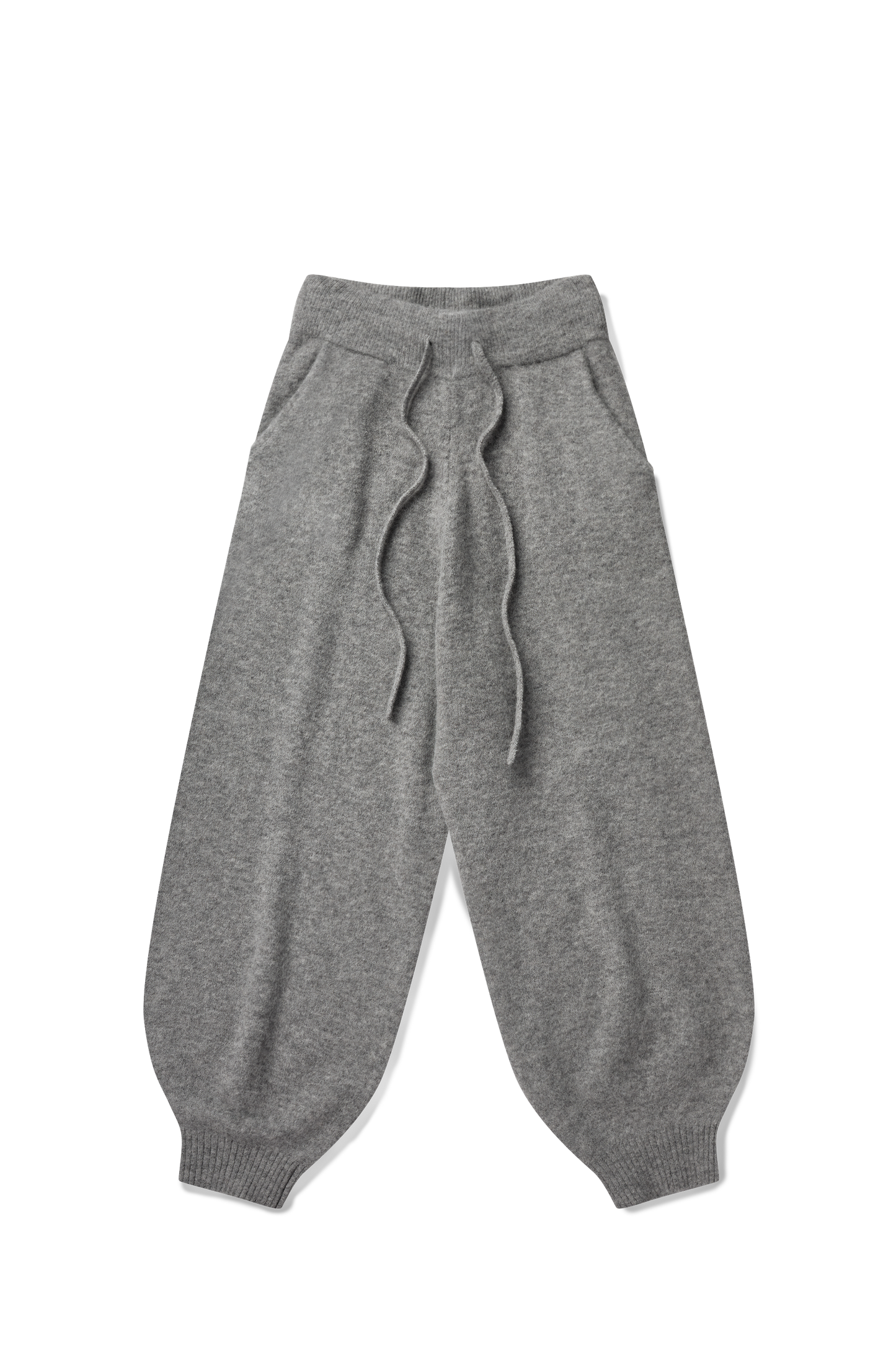 Alpaca Knit Cuff Pant in Alpaca Cloud