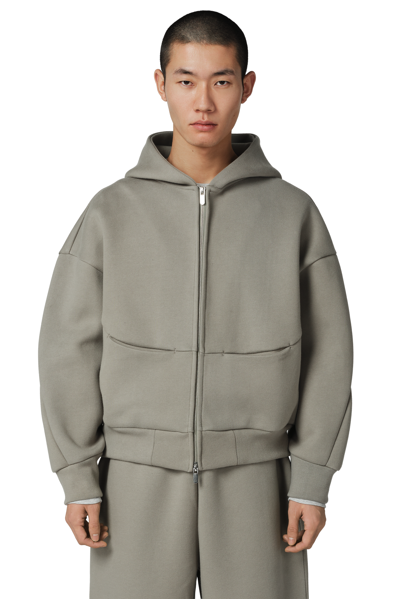 sculptor Praying Hoodie(Ash sage)セットアップ Arc 180 V2 Zip Hoodie in Ash Sage