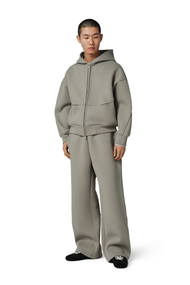 Arc 180 V2 Zip Hoodie in Ash Sage