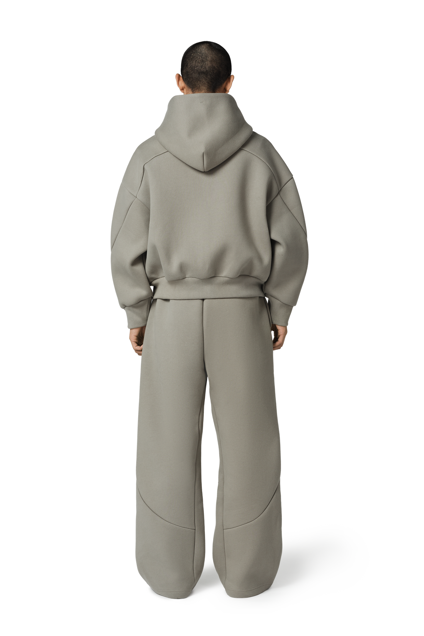 Arc 180 V2 Zip Hoodie in Ash Sage