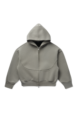 Arc 180 V2 Zip Hoodie in Ash Sage