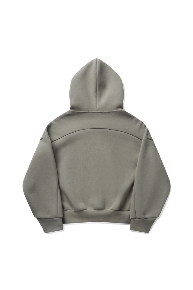 Arc 180 V2 Zip Hoodie in Ash Sage