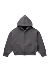 Arc 180 V2 Zip Hoodie in Charcoal