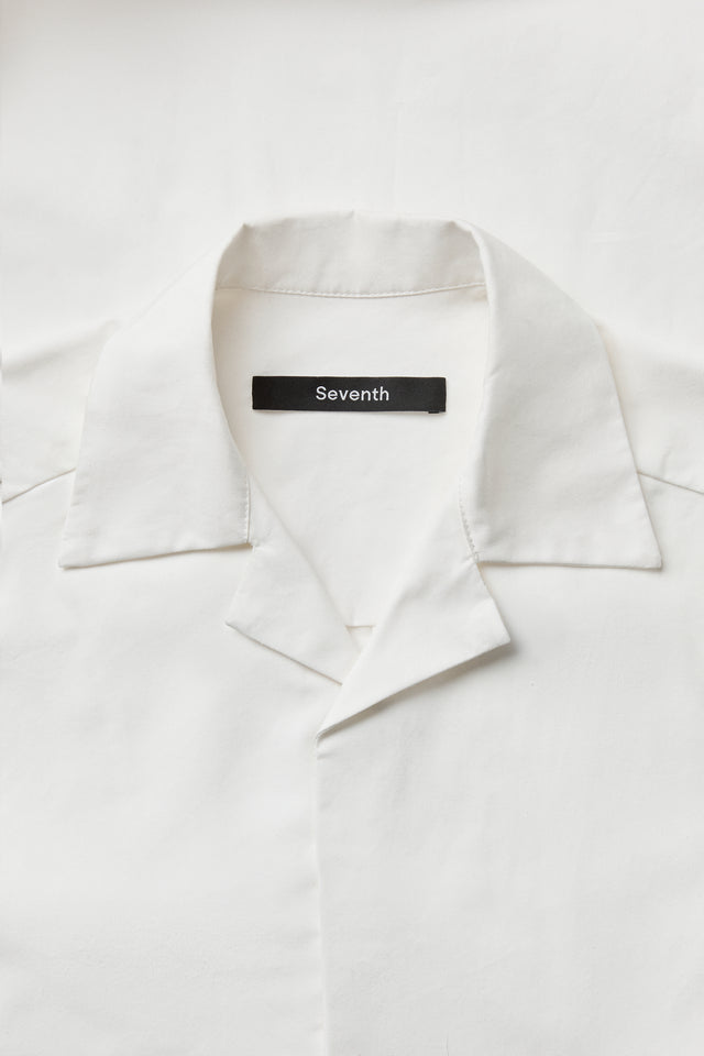 M5 Cuban Collar Shirt in Dove