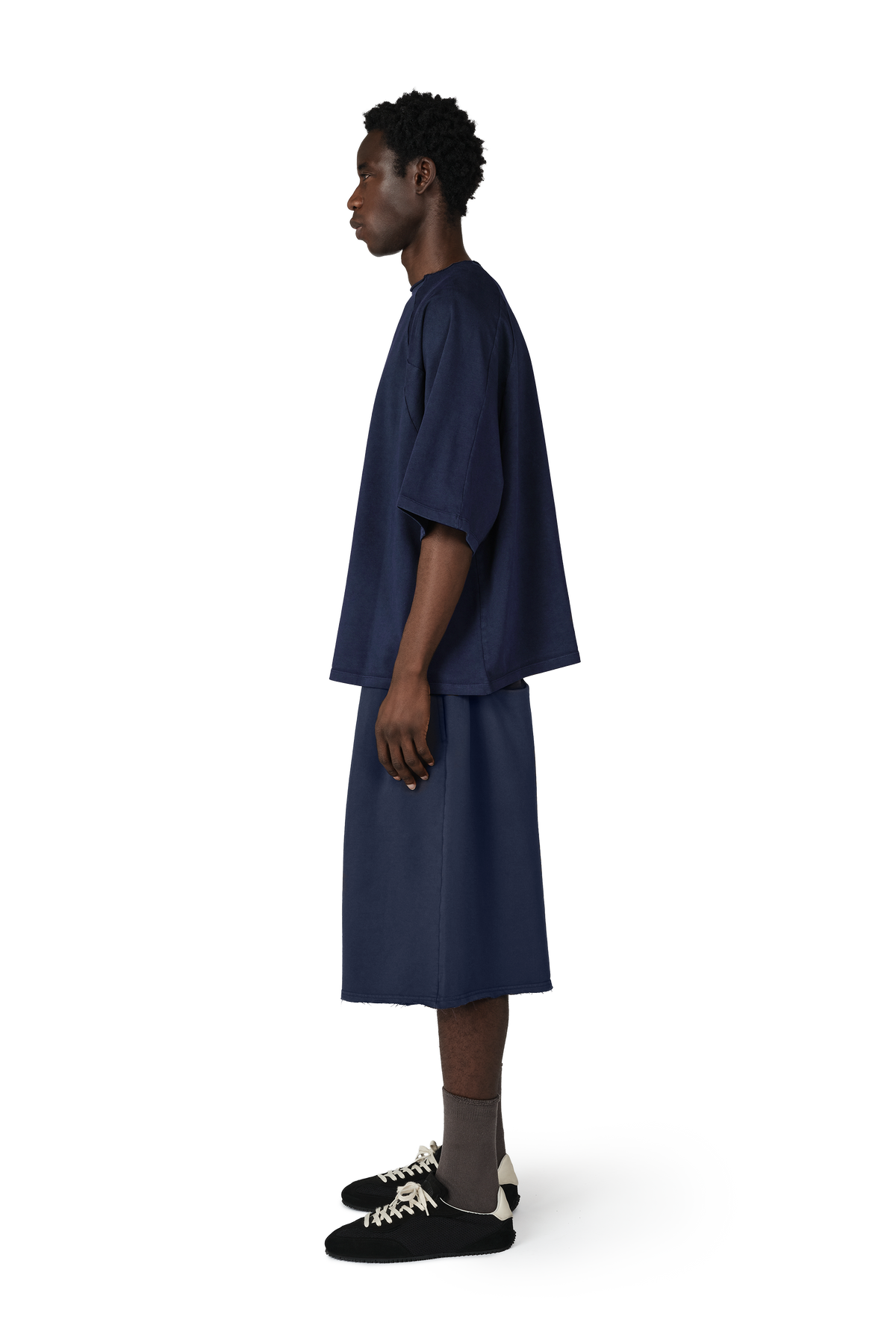 ボックスカットTシャツ（インク）