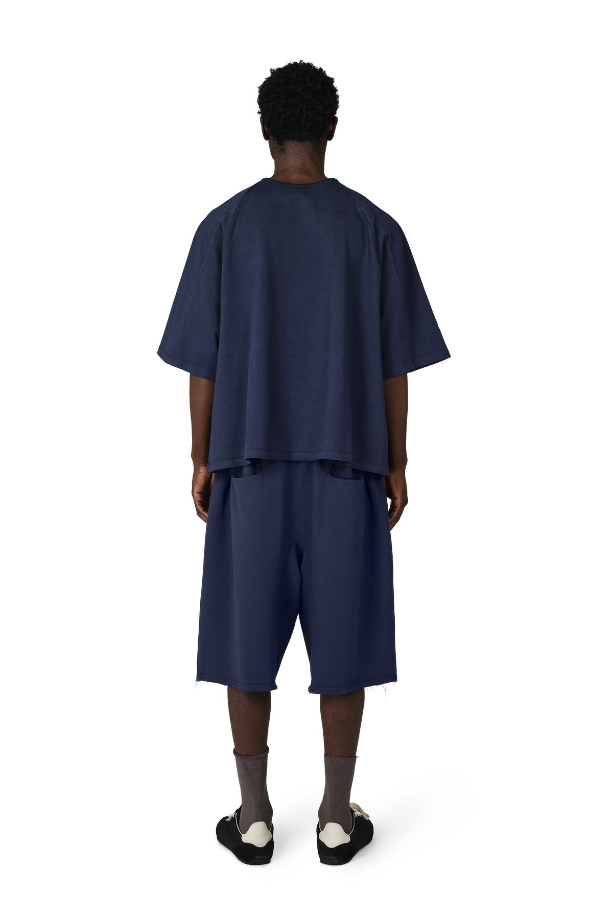 ボックスカットTシャツ（インク）