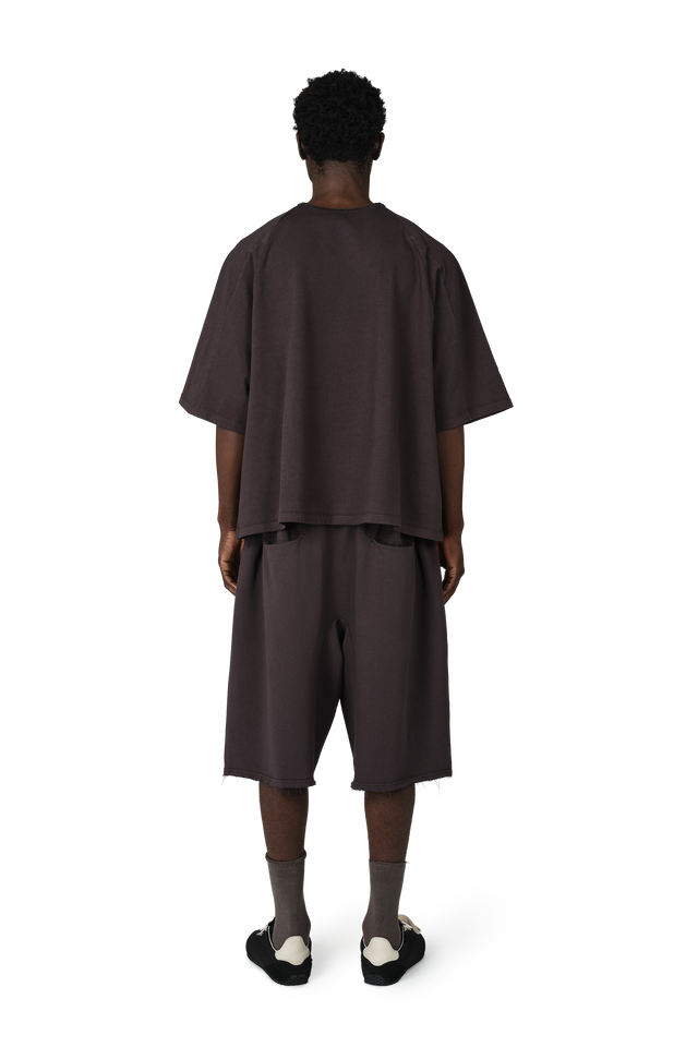 Box Cut Tee in Cave