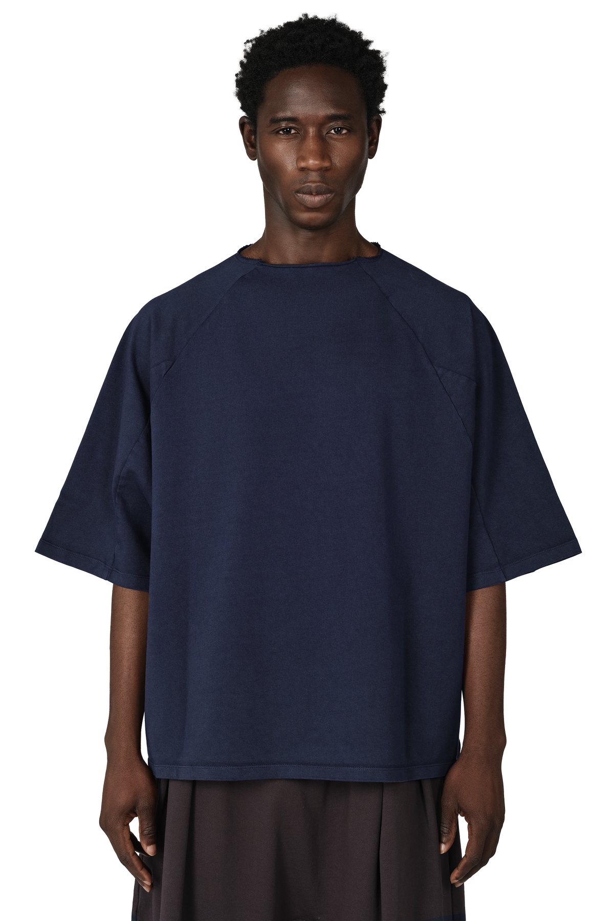 Box Cut Tee in Ink
