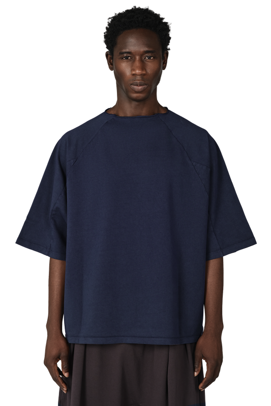 Box Cut Tee in Ink