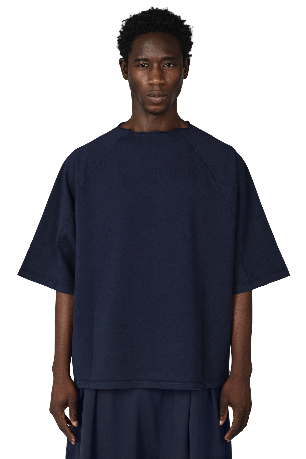ボックスカットTシャツ（インク）