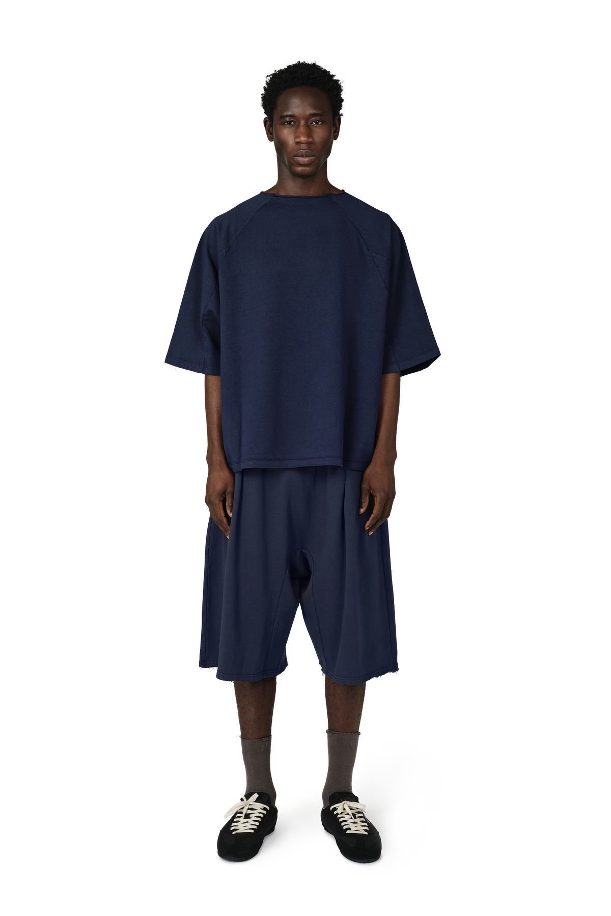 ボックスカットTシャツ（インク）