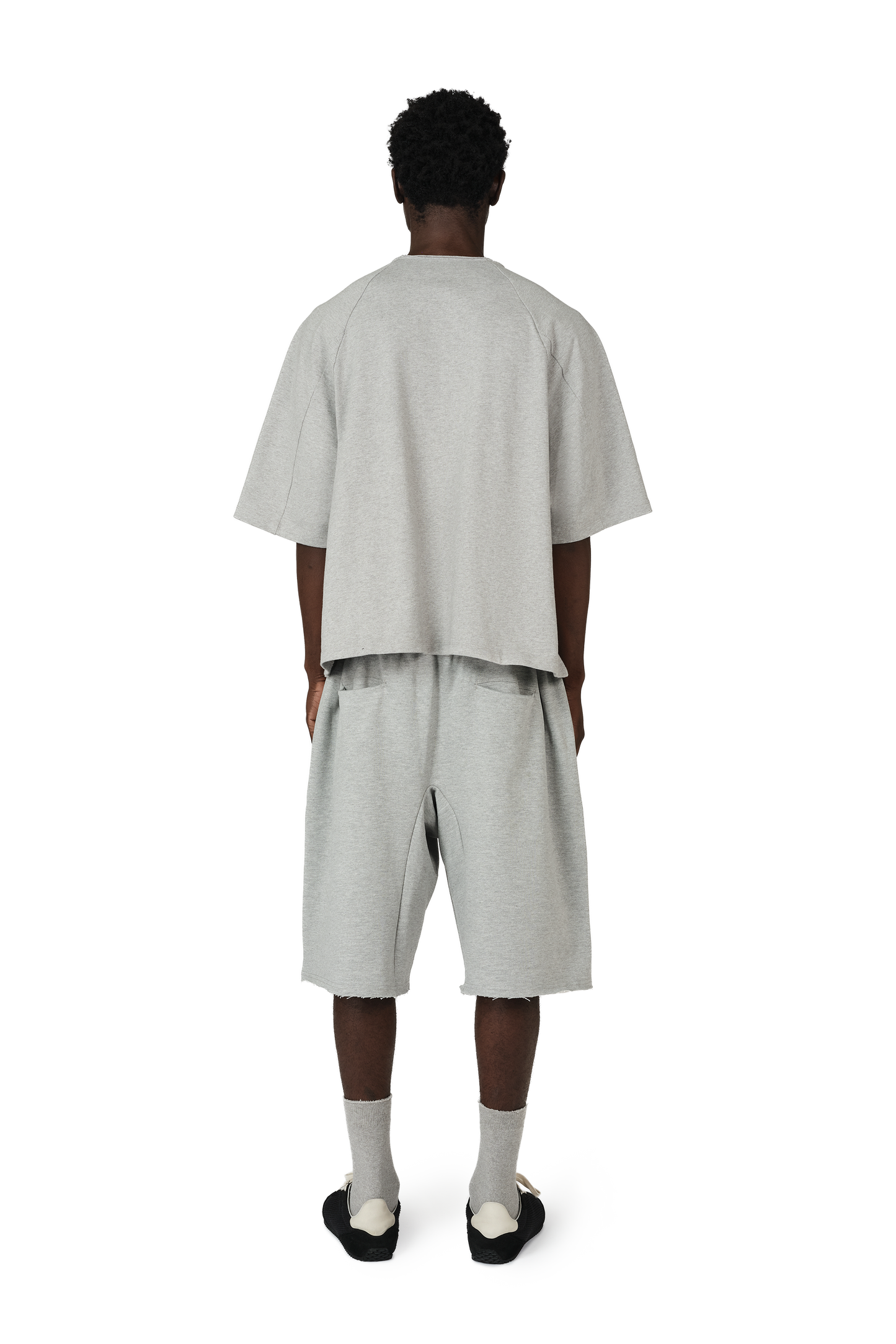 Box Cut Tee in Cloud