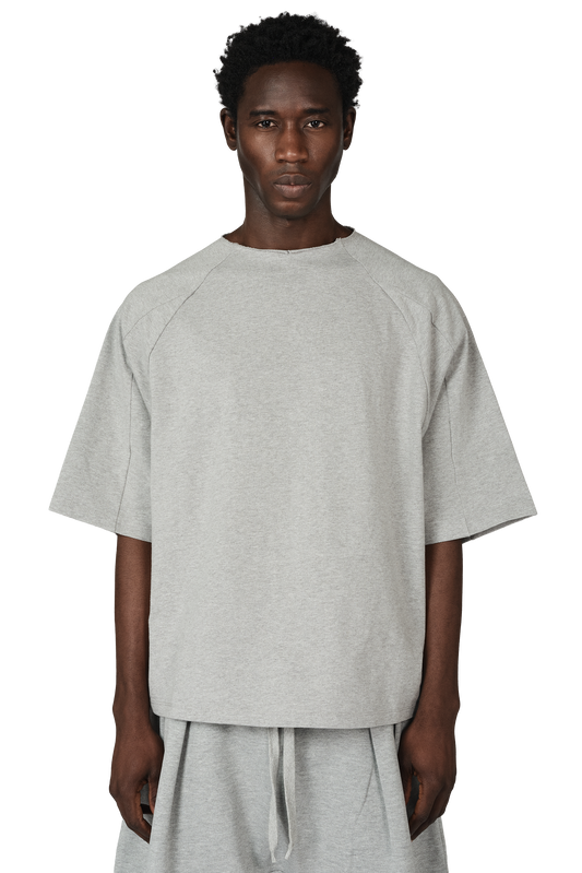 Box Cut Tee in Cloud