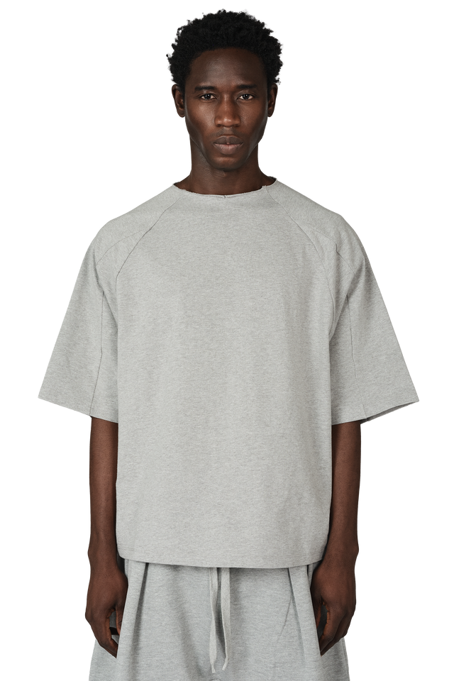 Box Cut Tee in Cloud