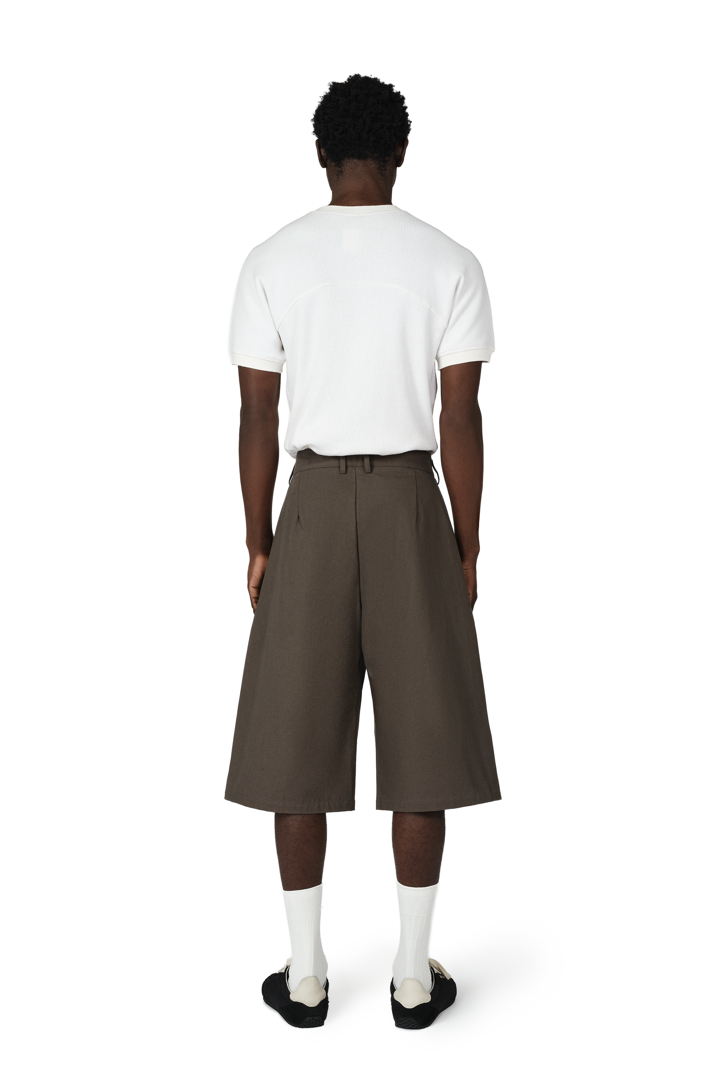 Duck Canvas Bermuda Shorts in Sage