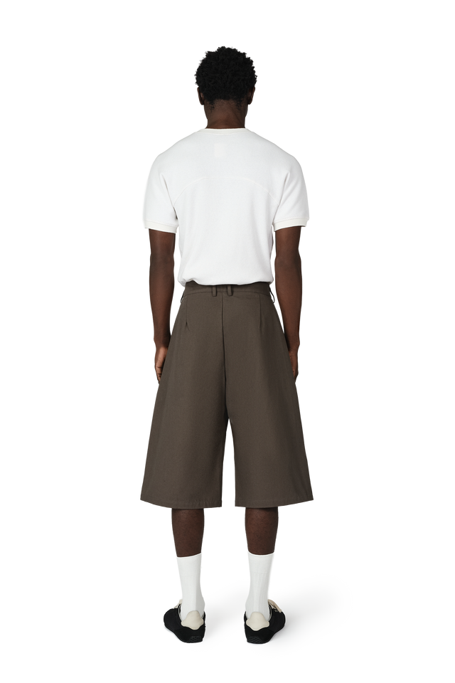 Duck Canvas Bermuda Shorts in Sage