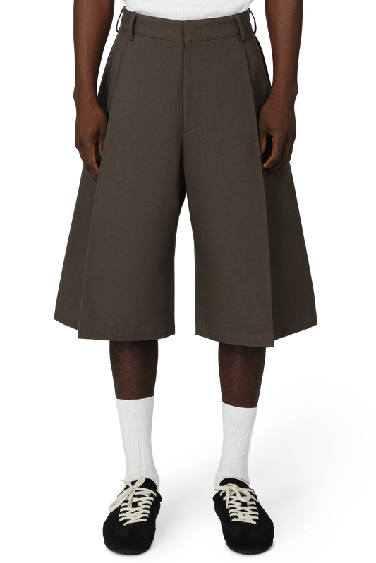 Duck Canvas Bermuda Shorts in Sage