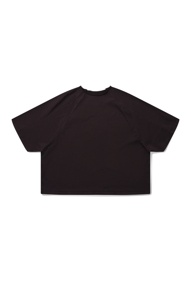 Box Cut Tee in Cave
