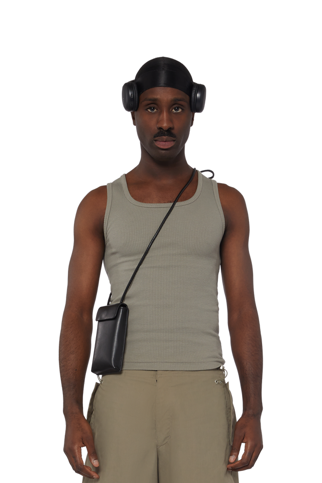 Mens ribbed cotton vests online