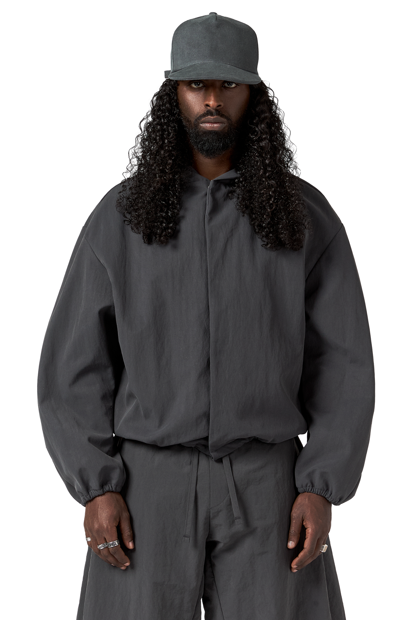 Orb Shell Jacket in Graphite