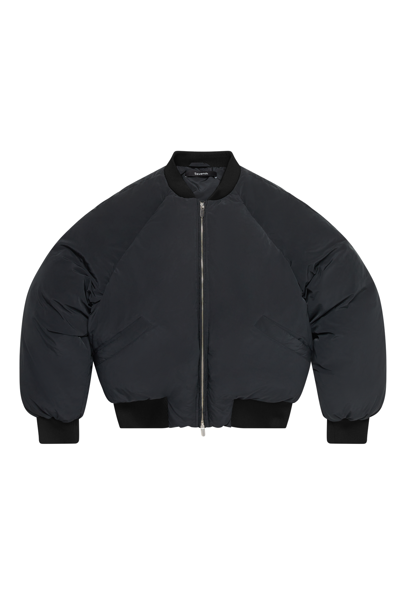 Teal Sumo Coat | Mens Navy Insulated Bomber Jacket | Seventhstores