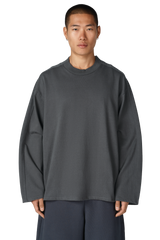 D7 Studio Long Sleeve Tee in Steel