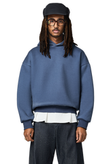 V2 Hoodie in Denim Blue