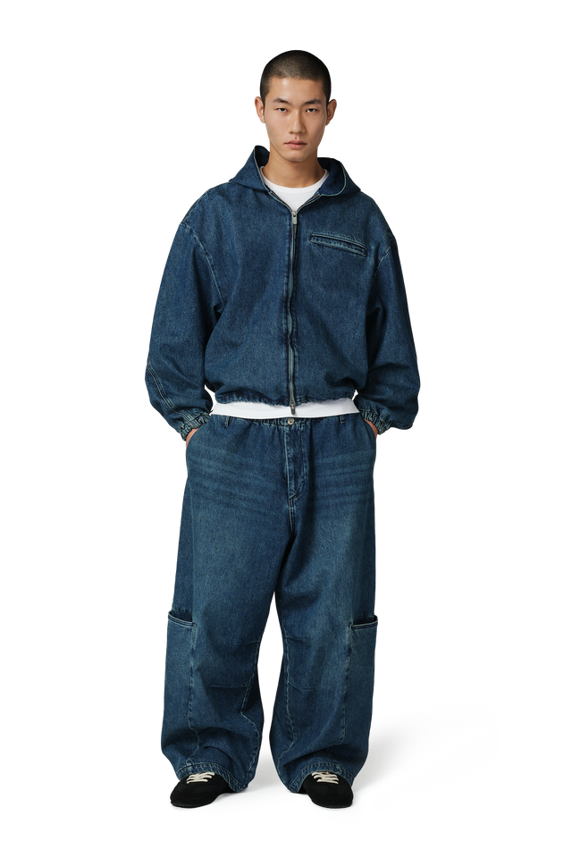 Denim 410 Orb Jacket in Clouded Indigo Denim 410 Orb Jacket in Clouded Indigo