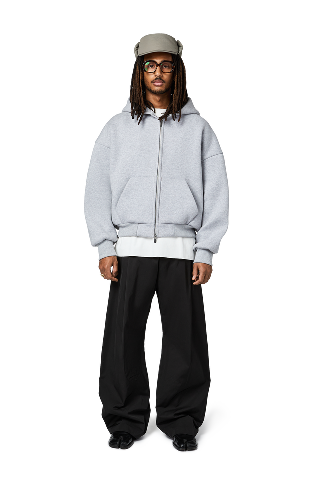 V2 Zipped Hoodie in Cloud