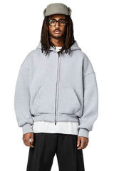 V2 Zipped Hoodie in Cloud