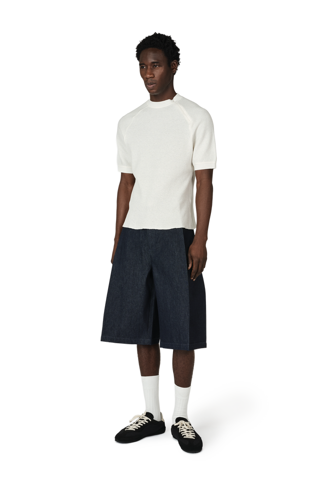 Henley Tee in Dove