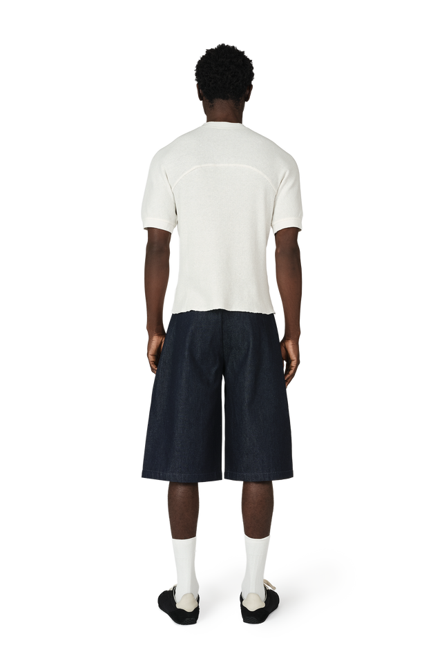 Henley Tee in Dove