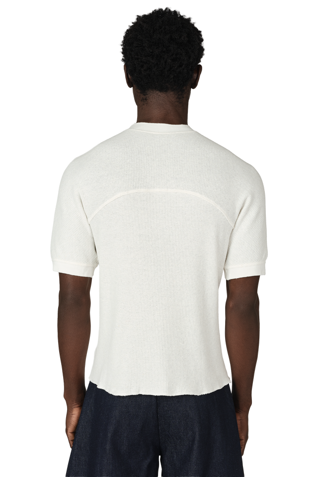 Henley Tee in Dove