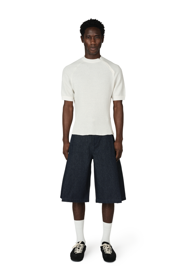 Henley Tee in Dove